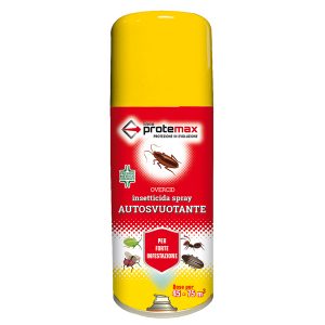 Insetticida spray Overcid - bomboletta autosvuotante - 150 ml - Protemax