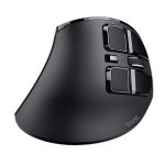 Mouse wireless ergonomico Voxx - ricaricabile - nero - Trust