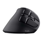 Mouse wireless ergonomico Voxx - ricaricabile - nero - Trust