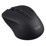 Mouse ottico silenzioso wireless Mydo - nero-Trust