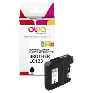 Armor - Cartuccia ink Compatibile  per Brother LC123 - Nero - K20534OW -18 ml