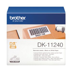 Brother - Etichette adesiva 600 Etichette 102 x 51 mm - Nero/Bianco - DK-11240