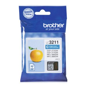 Brother - Cartuccia - Ciano - LC3211C - 200 pag