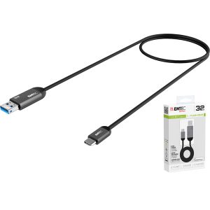 Emtec - Usb 3.1 Duo Type-C - Nero - ECMMD32GT753C - 32GB