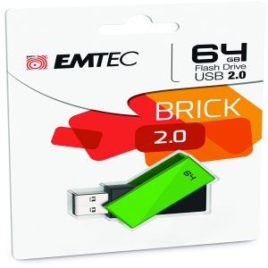 Emtec - Usb 2.0 - C350 - 64 GB - Verde