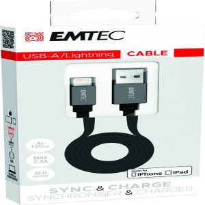 Emtec - Cavo USB-A to Lightning T700 - ECCHAT700AP