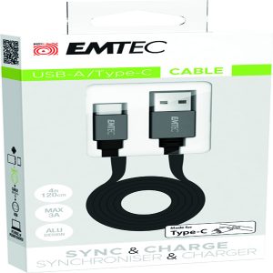 Emtec - Cavo USB-A to type C T700 - ECCHAT700TC
