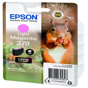 Epson - Cartuccia ink - 378 - Magenta chiaro - C13T37864010 - 360 pag