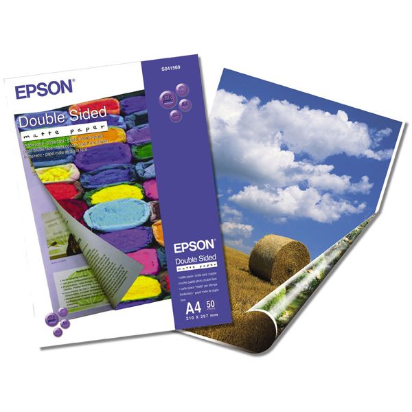 Epson - Double-Sided Matte Paper - A4 - 50 Fogli - C13S041569