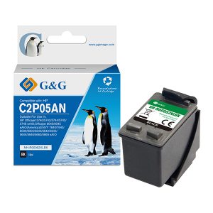 GG - Cartuccia ink Compatibile  per HP 62XXL- Nero - 600 pag