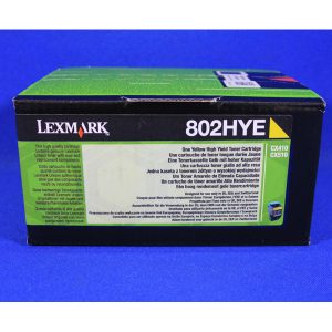 Lexmark - Toner - Giallo - 80C2HYE - 3.000 pag