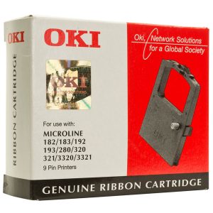 Oki - Nastro - Nero - ml182/92/93 280 320/1 3320/1 ml183 - 09002303 - 3.000.000 caratteri