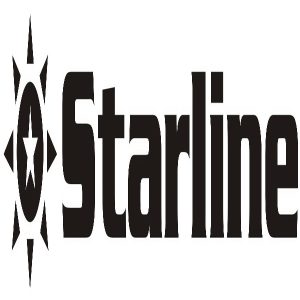 Starline - Nastro - nylon Nero/Rosso - per Olivetti doppia bobina plastica - Scatola da 12 pezzi