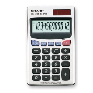 Sharp - Calcolatrice tascabile - EL379SB
