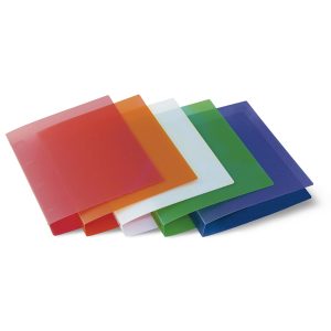 Raccoglitore - 4 anelli tondi 17 mm - dorso 2,5 cm - 22x30 cm - PPL semitrasparente - colori assortiti - Starline