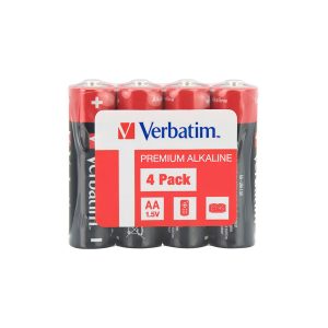 Verbatim 4 PILE AA ALKALINE STILO