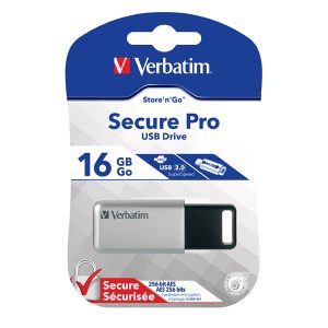 Verbatim - Usb secure data pro drive - per PC  Mac - 98664 - 16GB